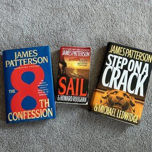 3 James Patterson Books